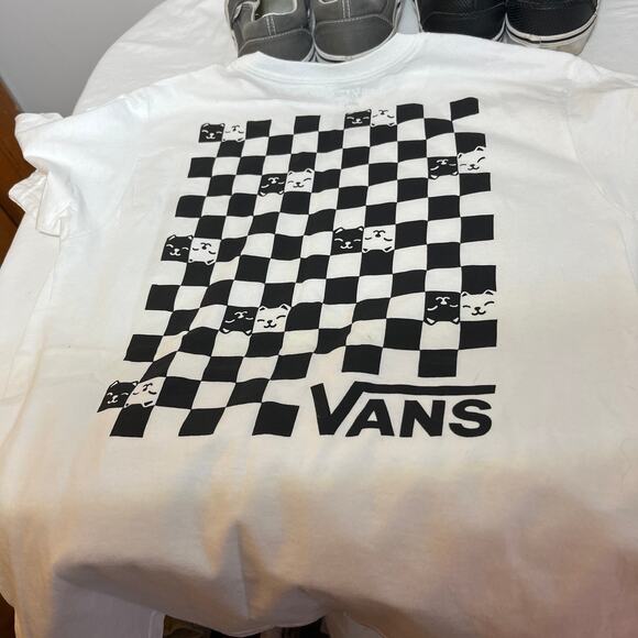 VANS OFF THE WALL T Shirt Shoes Lot of 4 Skater Casual Comfort Loafers S 8W 6.5M - Picture 4 of 11